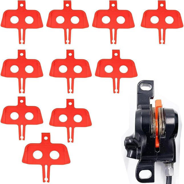 10Pcs Bike Disc Brake Spacers Hydraulic Pad Spreader Insert Repair Tool for Road Bike & Mountain Bike