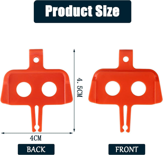 10Pcs Bike Disc Brake Spacers Hydraulic Pad Spreader Insert Repair Tool for Road Bike & Mountain Bike – product detail