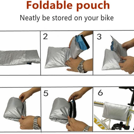 Bike covers for 2-3 e-bikes, rain, sun, UV, dustproof, waterproof, with lock hole, mountain and road