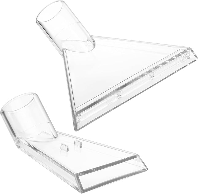 2 pieces of vacuum cleaner nozzles vacuum cleaner nozzles upholstery nozzle sprayer spray in Transparent
