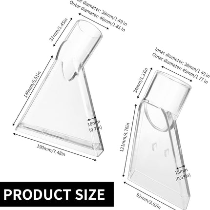 2 pieces of vacuum cleaner nozzles, vacuum cleaner nozzles, upholstery nozzle sprayer spray extraction nozzle, washer nozzle hand nozzle for car care sofa carpet vacuum