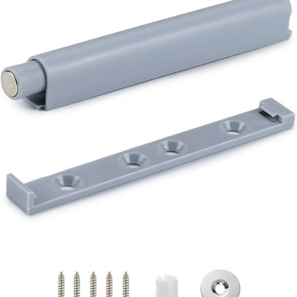 Petluno® Pack of 10 push-to-open door openers, soft close door dampers for kitchen cabinet doors