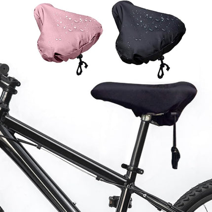 Quickly Install Bike Seat Protectors Water Resistant Bicycles Seats Cover for Adventure Enthusiasts Pink