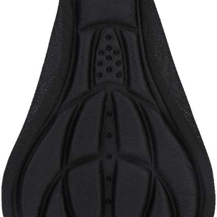 Petluno Bike Seat Cushion Cover, PE Foam Comfortable Breathable Bicycle Saddle Water & Dust Resistant Covers Fits Spin, Exercise Bike, Outdoor or Indoor Cycling