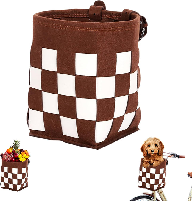 Front Bike Basket for Women and Men Easy to Install Bicycle Basket for Boys and Girls Dog Basket Kids'