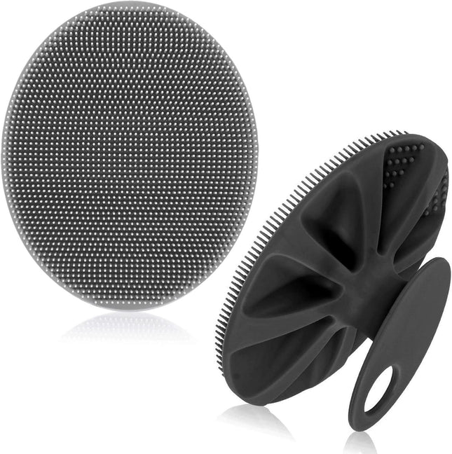 Soft Silicone Body Cleansing Brush Shower Scrubber Gentle Exfoliating and Massage for All Kinds of Skin