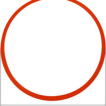 Speed and Agility Training Rings,  12Pcs 12" Multifunction Ring Toss Game Rings, Speed Agility Tennis Soccer Basketball Aid for Hurdles Exercise Fitness Workouts Obstacle Course Challenges