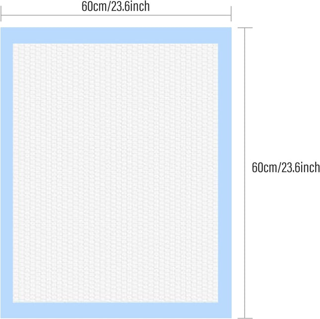 40 Pack Disposable Changing Pads Portable Diaper Change Pad for Baby Super Absorbent Leak-Proof (40 Blue – product detail