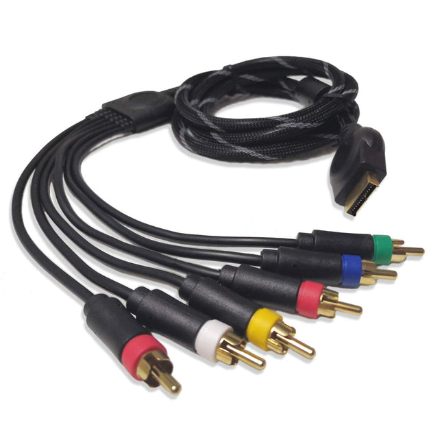 Component Audio Video Cable for PS2/PS3/PS3 Slim HD Multi Out Composite RCA Audio Video Cable for PS3 (6