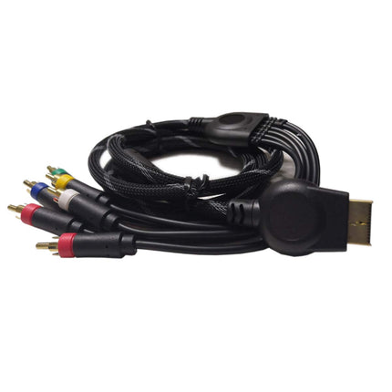 Component Audio Video Cable for PS2 / PS3 / PS3 Slim, HD Multi Out Composite RCA Audio Video Cable for PS3 (6 Feet)
