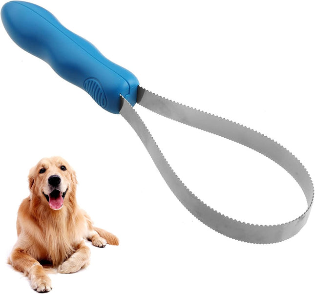 Dual-Sided Grooming Blade for Dogs