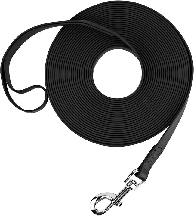 Waterproof Long Leash Durable Dog Recall Training Lead Great for Outdoor Hiking Training Yard Beach and
