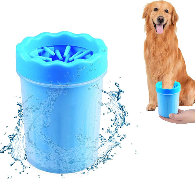 2 In 1 Portable Silicone Pet Cleaning Brush