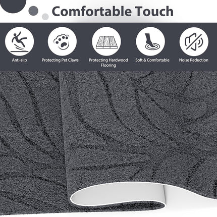 Stair Treads Non Slip for Wooden Steps, 8" X 30" (15-Pack) Stair Runner Carpet Treads Indoor with Reusable Adhesive, Stairslide Carpets Rugs Safety Mats for Elders, Kids & Dogs