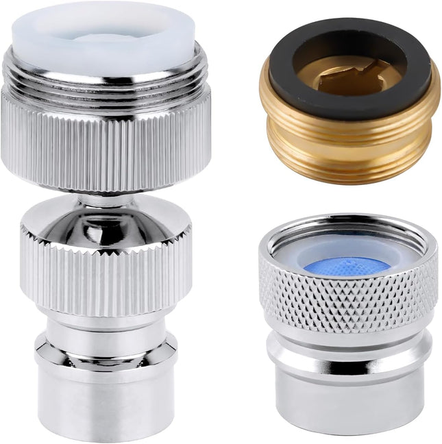 Dishwasher Snap Adapter Connection 2 Pack One with Swivel Ball Joint and The Other One V1259-DP01-A-2246