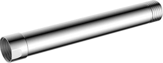 Chrome Solid Brass 6 Inch Shower Head Extension Arm 2 Pack No Tools Required Lowers Existing Shower Head