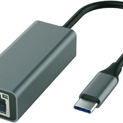 USB C to Ethernet Adapter, 1000Mbps Type C to Ethernet Adapter Ethernet Connector, Driver Free Ethernet Adapter Compatible for MacBook Pro|Air, iPhone 15 Pro|Max, Windows XP, MAC OS, Linux