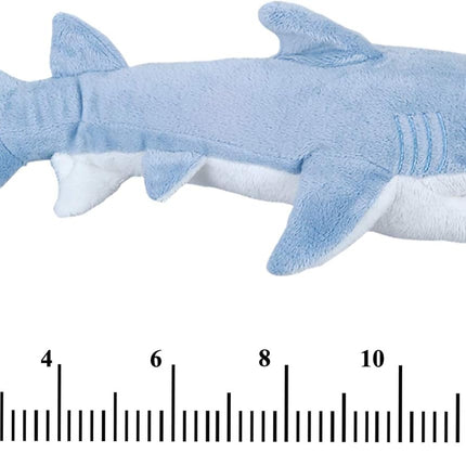 Stuffed Animal Sharks - Pack of 2 Large, 14 inch Mako & 13 inch Hammerhead Plush Shark Toys, Stuff Animals Toy, for Baby Toddlers & Kids