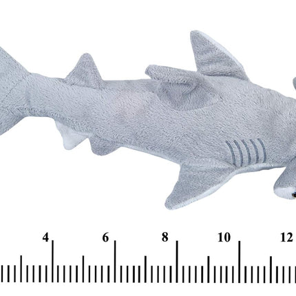 Stuffed Animal Sharks - Pack of 2 Large, 14 inch Mako & 13 inch Hammerhead Plush Shark Toys, Stuff Animals Toy, for Baby Toddlers & Kids