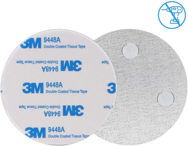 Magnetic Smoke Detector Sticky Pads Magnetic Adhesive Pads 3PCS Magnetic Smoke Alarm Fixing Mount – product detail