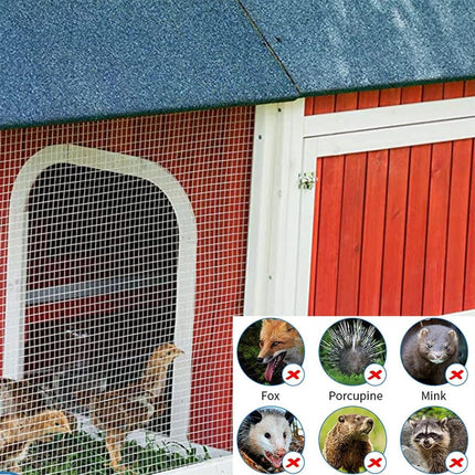 Hardware Cloth, Metal Wire Mesh Roll Galvanized Wire Chicken Coop Welded Wire Mesh Fence for Poultry Netting Garden Protection,15.7in x 32.8ft