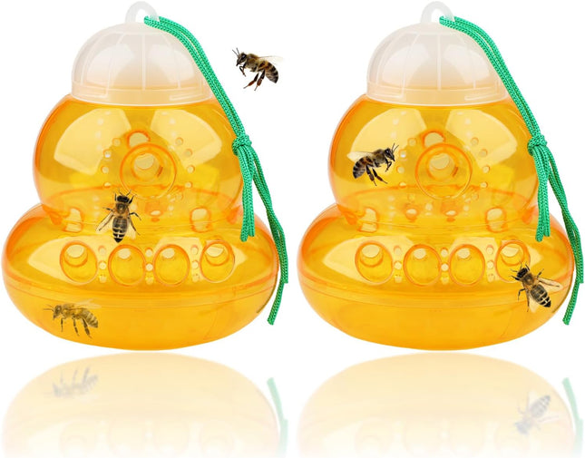 2 Pack Wasp Trap Hornets Yellow Jackets Wasp Repellent Hornet Trap Bee Traps Wasps Wasp V1259-DP01-A-2508