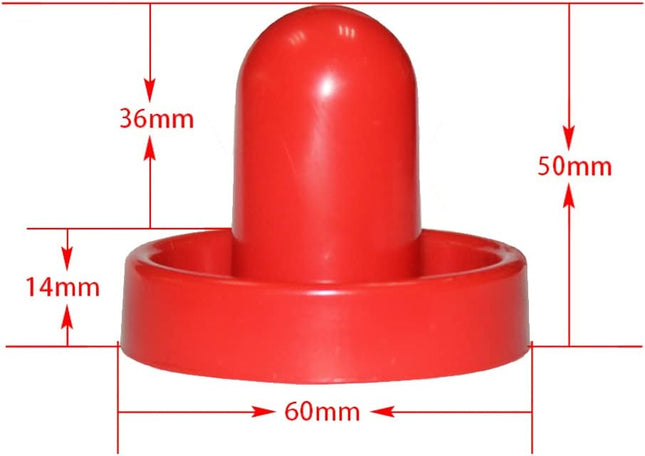 Air Hockey Pushers & Pucks Set 60mm Mini Goal Handles Paddles Replacement Accessories for Game Tables – product detail