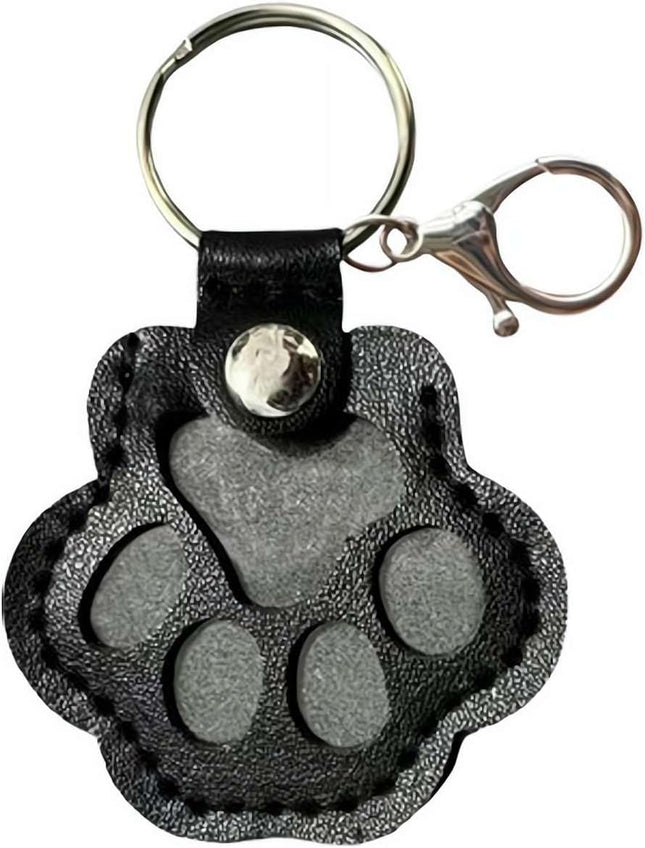 Pet Hair Keepsake Box for Dog Pets Hair Storage Pouch Fur Memorial Keyring for Pet Commemorative Dog Cat