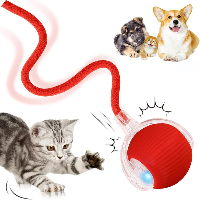 Interactive Rolling Dog Ball Interactive Cat to-ys Rolling Ball Chewie Viral Dog Ball Smart