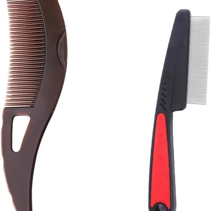 Professional Hair Comb Set, 2-Piece