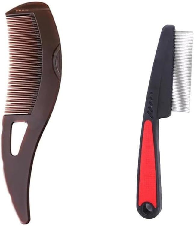 Professional Hair Comb Set 2-Piece V1259-DP01-A-2742