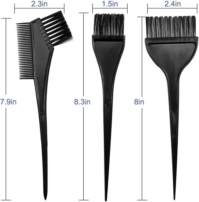 Hair Dye Color Brush and Bowl Set Color Bowl Brushes Tool Mixing Bowl Kit Tint Comb for Hair Tint Dying – product detail