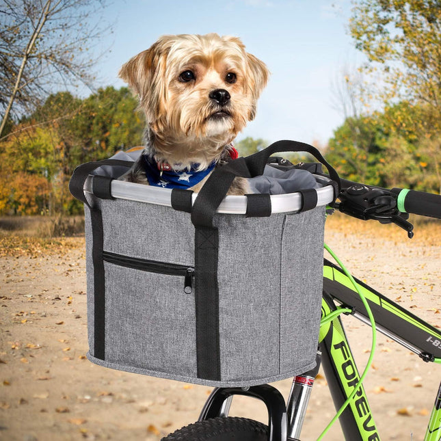 Stylish Aluminum Alloy Bicycle Basket – product detail