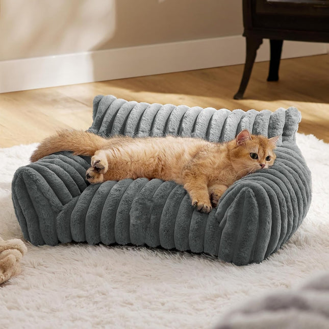 Cat Couch Bed Cute Pet Sofa Bed for Small Medium Large Cats Dogs Indoor with – product detail