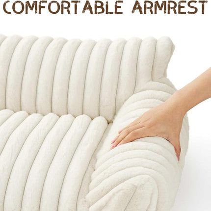 Cat Couch Bed Cute Pet Sofa Bed for Small Medium Large Cats Dogs Indoor with Non-Slip Bottom Washable Cover Fluffy Soft Comfortable Supportive Removable Cover Easy Maintenance Plush Cushion
