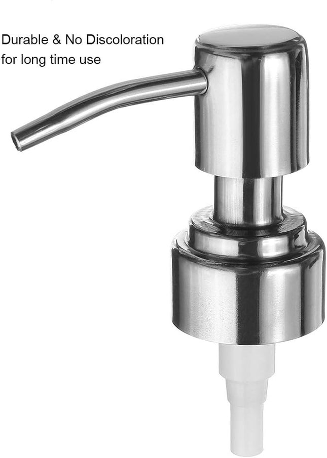 Replacement Pump Stainless Steel Soap and Lotion Dispenser Pump Dispenser Replace Head Apply to – product detail