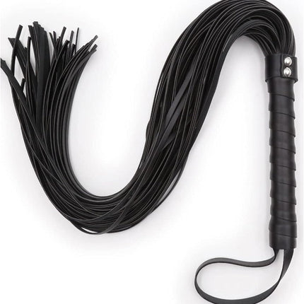 Horse Whip 27" Crop 18" Faux Leather Set Black Riding Whip Horse  and Crops Equestrian Horse Whip Set