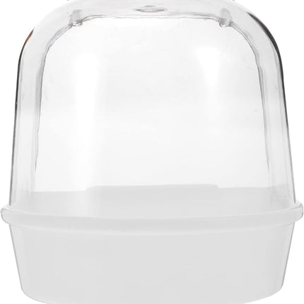 Cage Style Bird Bath, Acrylic Bird Bath Box, Parrot Bird Accessories, Bird Bath Bathtub, Large Bird Bath