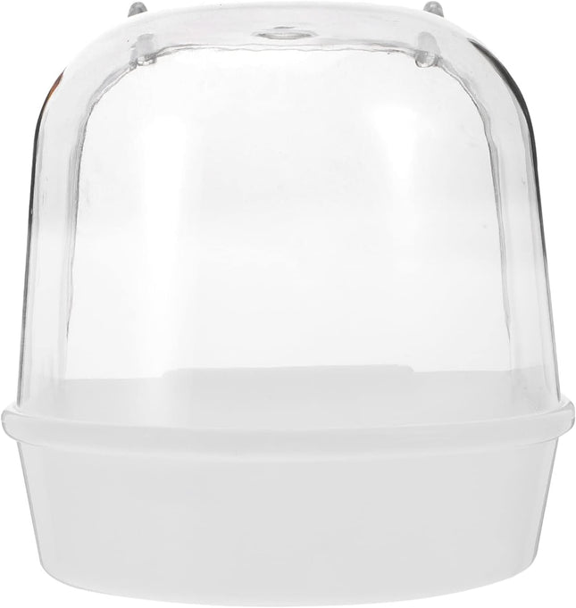 Cage Style Bird Bath Acrylic Bird Bath Box Parrot Accessories Bathtub Large V1259-DP01-A-2933