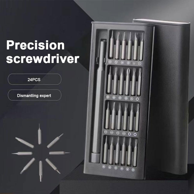 24-in-1 Precision Screwdriver Set Mini Carrying Repair Kit Precision Screwdriver Set for Phone Computer – product detail