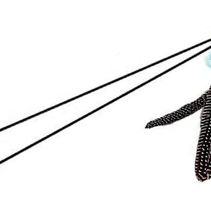 Feather Cat Toy Refill: Fits Da Bird-Handmade Natural Guinea Feather- by
