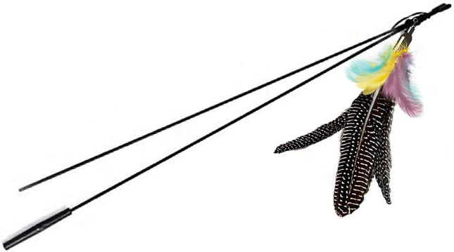 Feather Cat Toy Refill Fits Da Bird-Handmade Natural Guinea Feather- by – product detail