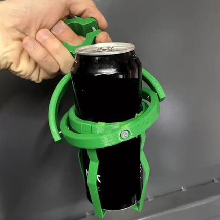 Gyroscopic Cup Holder, Self-Leveling Cup Holder for Motorcycles, Anti-Spill Drink Holder Auto, Balancing Beverage Holder Heavy, Djustable Clip on Hanging Cup Holder for Trucks, Boats, Bicycles(Black)