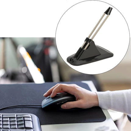 Gaming Mouse Bungee, Highly & Fashionable Mouse Cord Holder for Esports，Flexible Mouse Bungee Cord Management, Universal Game Mouse Cable Management Fixer Holder. (Black)