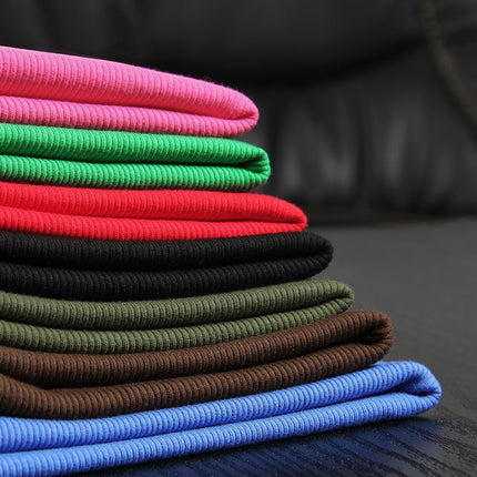 Women Spaghetti Strap Scoop Neck Ribbed Tank Tops Slim Fitted Cotton Camisole Basic Sleeveless Layering Shirts