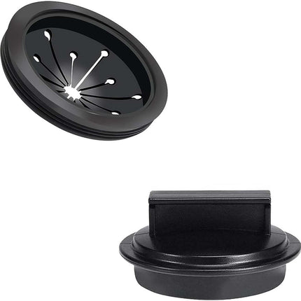 2 PCS/Set Garbage Disposal Splash Guards and Garbage Disposal Plug,Sink Baffle Drain Plugs Universal Rubber Garbage Disposal Splash Guard and Disposal Cover for Waste King in-Sink-Erator