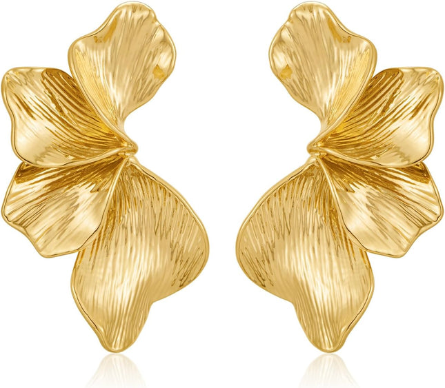 Gold Boho Ocean Earrings Shell Earrings Sea Shell Stud Earrings Beach Jewelry Gifts for Women