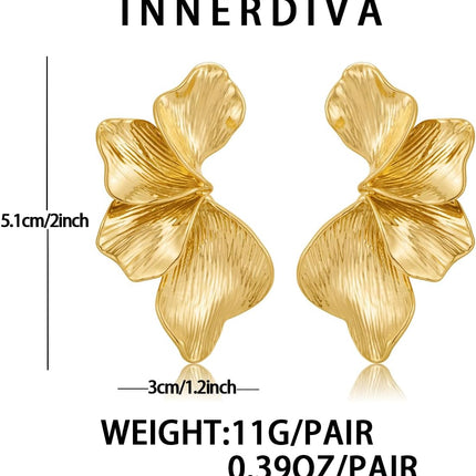 Gold Boho Ocean Earrings Shell Earrings Sea Shell Stud Earrings Beach Jewelry Gifts for Women