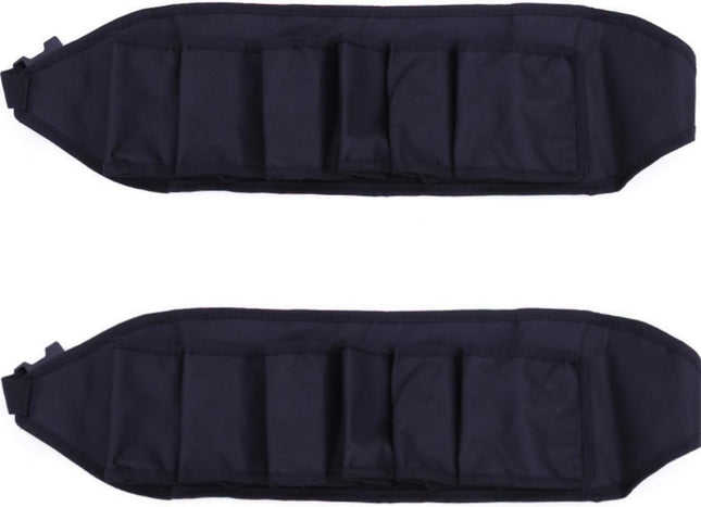 Beer Belt Holds 6 Cans Beer Portable Bottle Waist Belts for Drinks Soda Can (Black V1259-DP01-A-3346