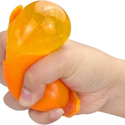 Tangerine Squishies Stress Relief Soft Scented Simulation Orange Fruit Squeeze Toys Cute Birthday Gift Novelty Toy for Kid Adult (Orange)